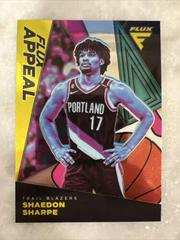 Shaedon Sharpe #8 Basketball Cards 2022 Panini Flux Appeal Prices