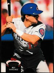 Rey Sanchez #308 Baseball Cards 1992 Stadium Club Prices
