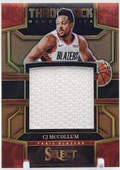CJ McCollum [Copper] #TM-CJ Basketball Cards 2022 Panini Select Throwback Memorabilia Prices