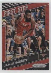 James Harden [Ruby Wave Prizm] #10 Basketball Cards 2016 Panini Prizm First Step Prices