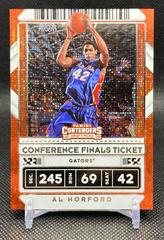 Al Horford [Conference Finals] Basketball Cards 2020 Panini Contenders Draft Picks Prices