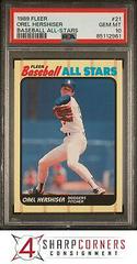 Orel Hershiser Baseball Cards 1989 Fleer Baseball All Stars Prices