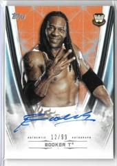 Booker T [Orange] Wrestling Cards 2020 Topps WWE Undisputed Autographs Prices