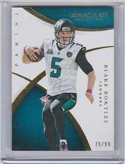 Blake Bortles #14 Football Cards 2015 Panini Immaculate Prices