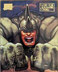 Rhino #100 Marvel 1994 Masterpieces Prices