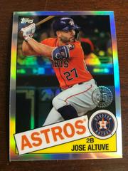 Jose Altuve [Orange Refractor] #85TC-19 Baseball Cards 2020 Topps Chrome 1985 Prices
