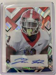 Zamir White [Red White Blue Wave] #P-ZW1 Football Cards 2022 Leaf Portrait Metal Draft Prices