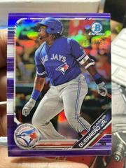 Vladimir Guerrero Jr. [Purple Refractor] Baseball Cards 2019 Bowman Chrome Prospects Prices