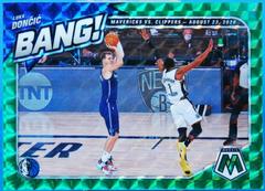 Luka Doncic [Green Fluorescent] Basketball Cards 2020 Panini Mosaic Bang Prices