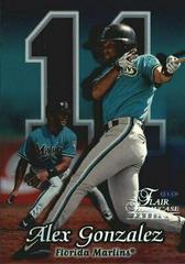 Alex Gonzalez [Row 2] #97 Baseball Cards 1999 Flair Showcase Prices
