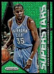 Kevin Durant [Green Mojo] Basketball Cards 2014 Panini Prizm Superstars Prices