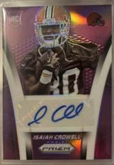Isaiah Crowell [Red Power Prizm] Football Cards 2014 Panini Prizm Autograph Rookies Prices