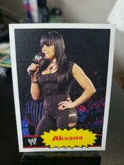 Aksana #2 Wrestling Cards 2012 Topps Heritage WWE Prices