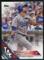 Andre Ethier #11 Baseball Cards 2016 Topps Limited Edition Prices
