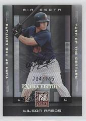 Wilson Ramos [Turn of the Century Autograph] Baseball Cards 2008 Donruss Elite Extra Edition Prices