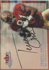 Terrell Owens Football Cards 2000 Fleer Autographics Prices
