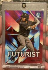 CJ Abrams [Red Refractor] #FUT-CA Baseball Cards 2021 Bowman Chrome Futurist Prices