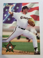 John Burkett Baseball Cards 1994 Fleer Prices