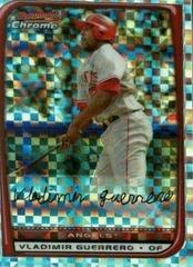 Vladimir Guerrero [X Fractor] #15 Baseball Cards 2008 Bowman Chrome Prices