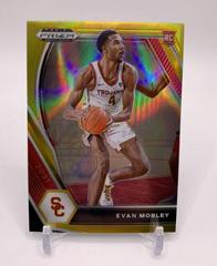 Evan Mobley [SP Variation Gold Prizm] #2 Basketball Cards 2021 Panini Prizm Draft Picks Prices