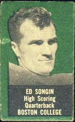 Ed Songin Football Cards 1950 Topps Felt Backs Prices