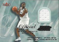 Michael Finley #7 Basketball Cards 2000 Fleer Feel the Game Prices