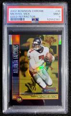 Michael Vick [Gold Refractor] #35 Football Cards 2002 Bowman Chrome Prices