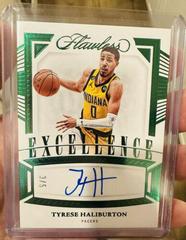 Tyrese Haliburton [Emerald] #7 Basketball Cards 2022 Panini Flawless Excellence Signature Prices