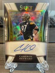 Cameron Heyward [White] #SIP-CHE Football Cards 2021 Panini Select Signatures Prizm Prices