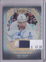 John Tavares [Portrait Patch Autograph] Hockey Cards 2020 Upper Deck Stature Prices