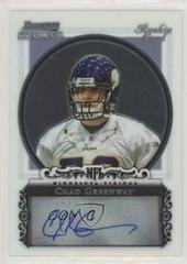 Chad Greenway [Autograph] #BS-CG Football Cards 2006 Bowman Sterling Prices