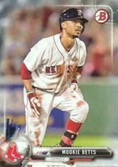 Mookie Betts [Red] #6 Baseball Cards 2017 Bowman Prices