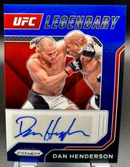 Dan Henderson [Blue] #LS-DHS Ufc Cards 2022 Panini Prizm UFC Legendary Signatures Prices