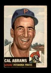 Cal Abrams #98 Baseball Cards 1953 Topps Prices