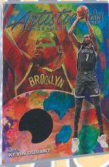 Kevin Durant #AE-NET Basketball Cards 2022 Panini Court Kings Artistic Endeavors Prices
