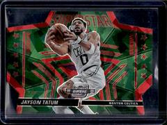 Jayson Tatum [Game Green Ice] Basketball Cards 2022 Panini Contenders Prices