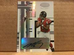Michael Vick [Mirror White Autograph] #4 Football Cards 2005 Leaf Certified Materials Prices