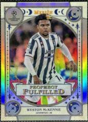 Weston McKennie Soccer Cards 2021 Topps Merlin Chrome UEFA Prophecy Fulfilled Prices