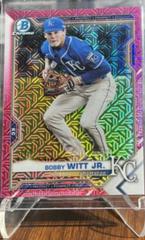 Bobby Witt Jr. [Fuchsia Refractor] Baseball Cards 2021 Bowman Chrome Prospects Prices