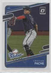 Cristian Pache #TR4 Baseball Cards 2021 Panini Donruss Optic The Rookies Prices
