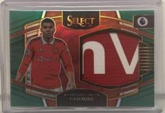 Casemiro [Green] Soccer Cards 2022 Panini Select Premier League Jumbo Swatches Prices