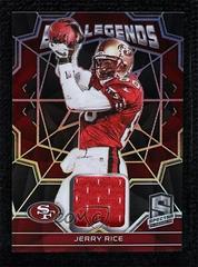 Jerry Rice Football Cards 2022 Panini Spectra Epic Legends Materials Prices