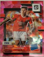 Enzo Fernandez [Optic Pink Ice] #189 Soccer Cards 2022 Panini Donruss Prices
