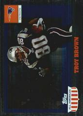 Troy Brown [Foil] #27 Football Cards 2003 Topps All American Prices