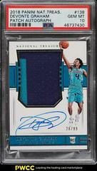 Devonte' Graham [Patch Autograph] #138 Basketball Cards 2018 Panini National Treasures Prices