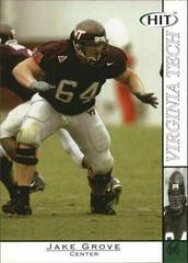 Jake Grove #29 Football Cards 2004 Sage Hit Prices
