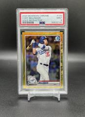 Cody Bellinger [Gold Refractor] Baseball Cards 2020 Bowman Chrome Prices