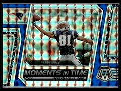 Randy Moss [Blue] #MT-17 Football Cards 2023 Panini Mosaic Moments in Time Prices