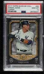 Aaron Judge [Copper] #95 Baseball Cards 2017 Topps Museum Collection Prices