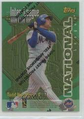 Bernie Williams, Todd Hundley [Refractor] #ILM10 Baseball Cards 1997 Topps Inter League Match Ups Prices